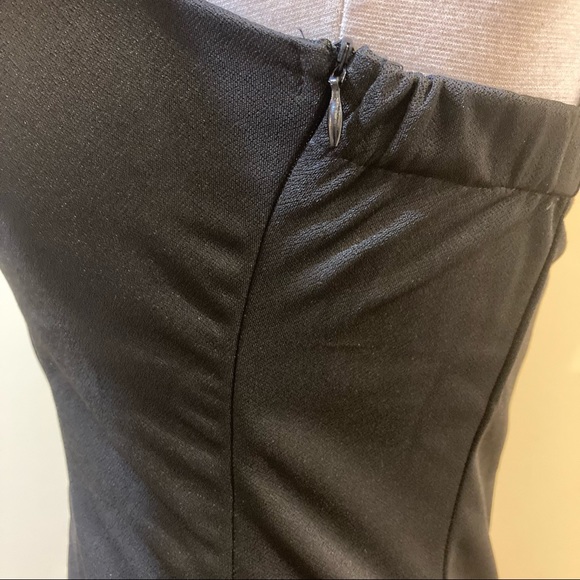 Lace Up Corset Style Bodice Stretchy Side Zip Adjustable Straps Skater Dress - Picture 8 of 12